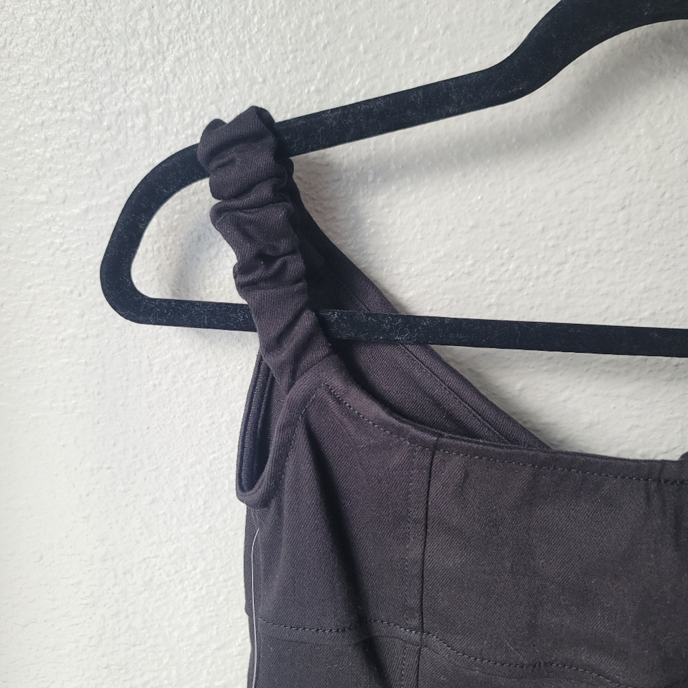 NWT Free Peop Linnea Midi Dress Size XSmall In Black Combo - Picture 10 of 14